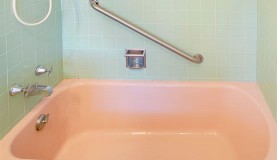 Before bathtub refinishing